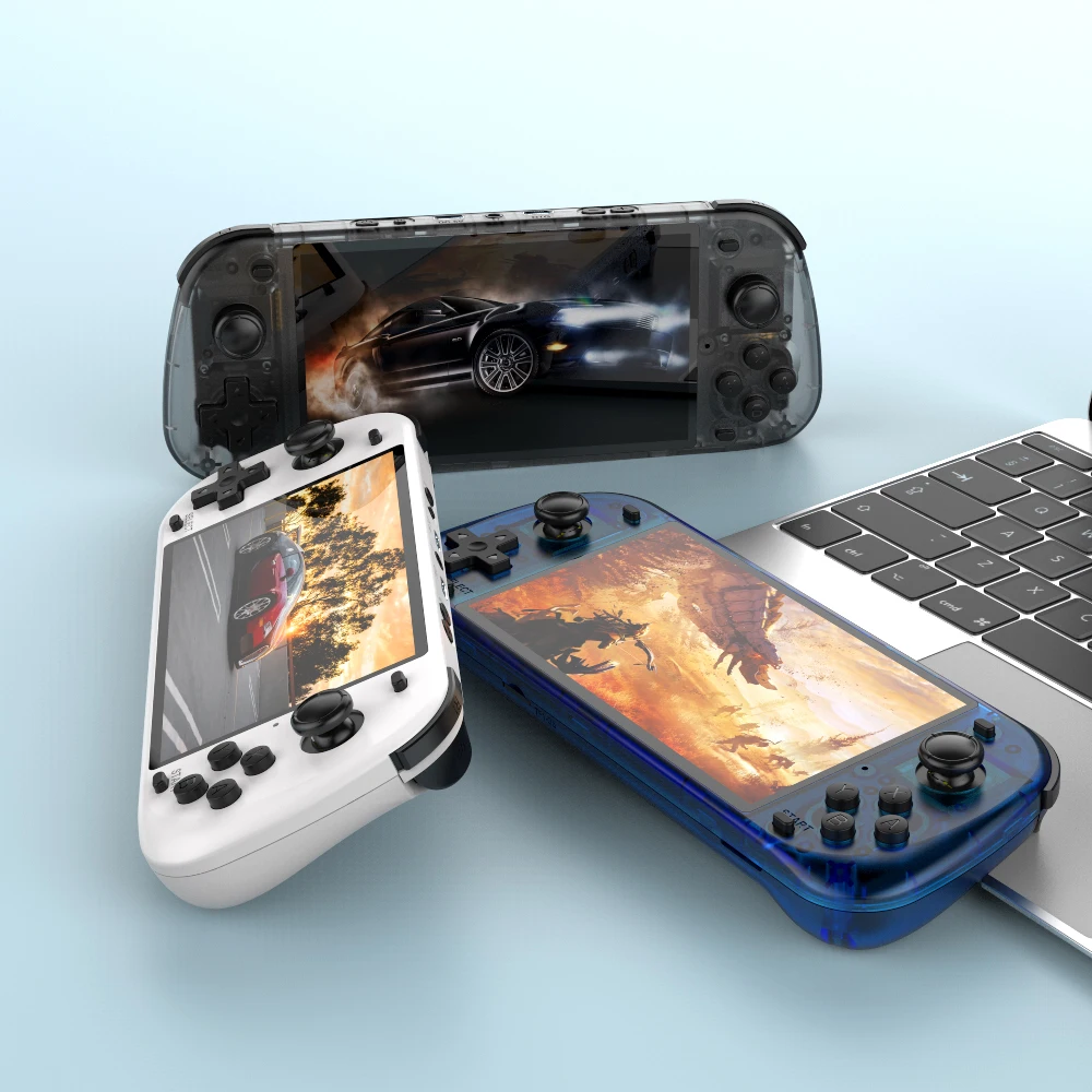 5.1inch Game Console R50S 128G IPS Screen Video Game Consoles Wifi Two-player Online Gaming Pocket R36S Upgraded Consolas - Image 2