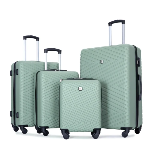 Travelhouse Luggage set 4-Piece ABS Suitcase With Spinner Wheels,24 Inch and 28 Inch with TSA Lock,16,20 inche Carry on Luggage - Image 14