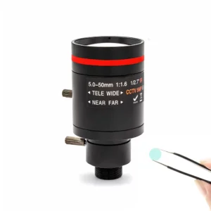 WGWK HD 5MP Varifocal M12 Mount Lens 5-50mm 1/2.7" IR Filter Manual Focus And Zoom For CCTV Security Camera Long Distance View