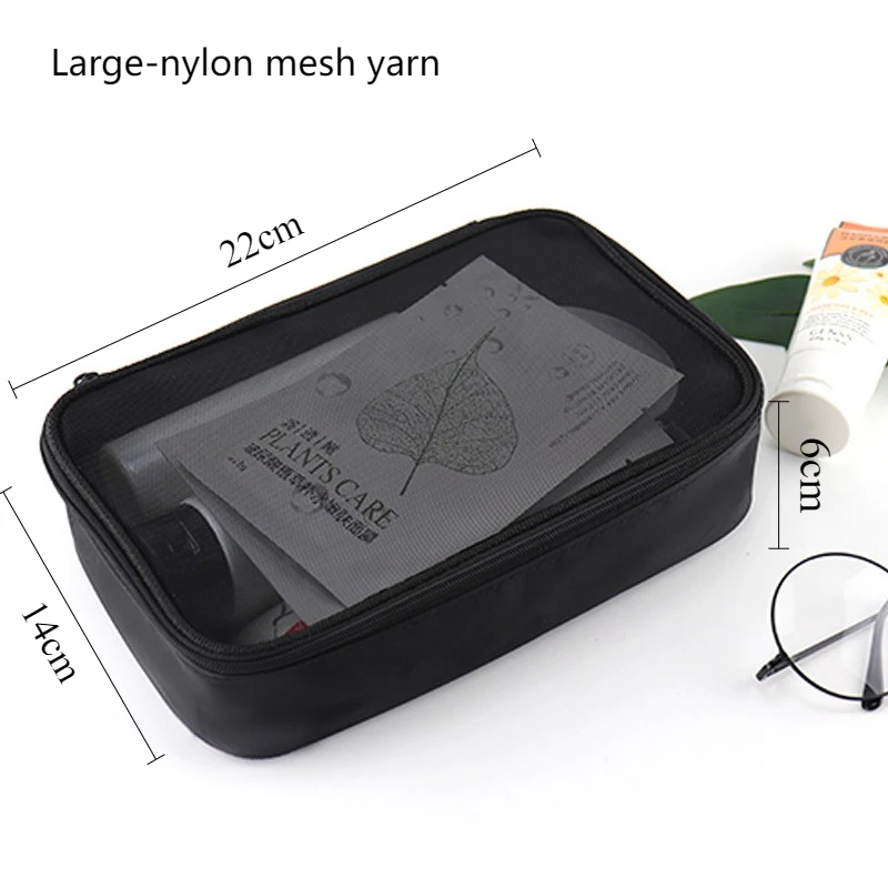 Women Makeup Bag Waterproof Clear PVC Travel Cosmetic Bags Case Travel Make Up Kit Bags for Men Toiletry Brush Organizer Pouch - Image 12