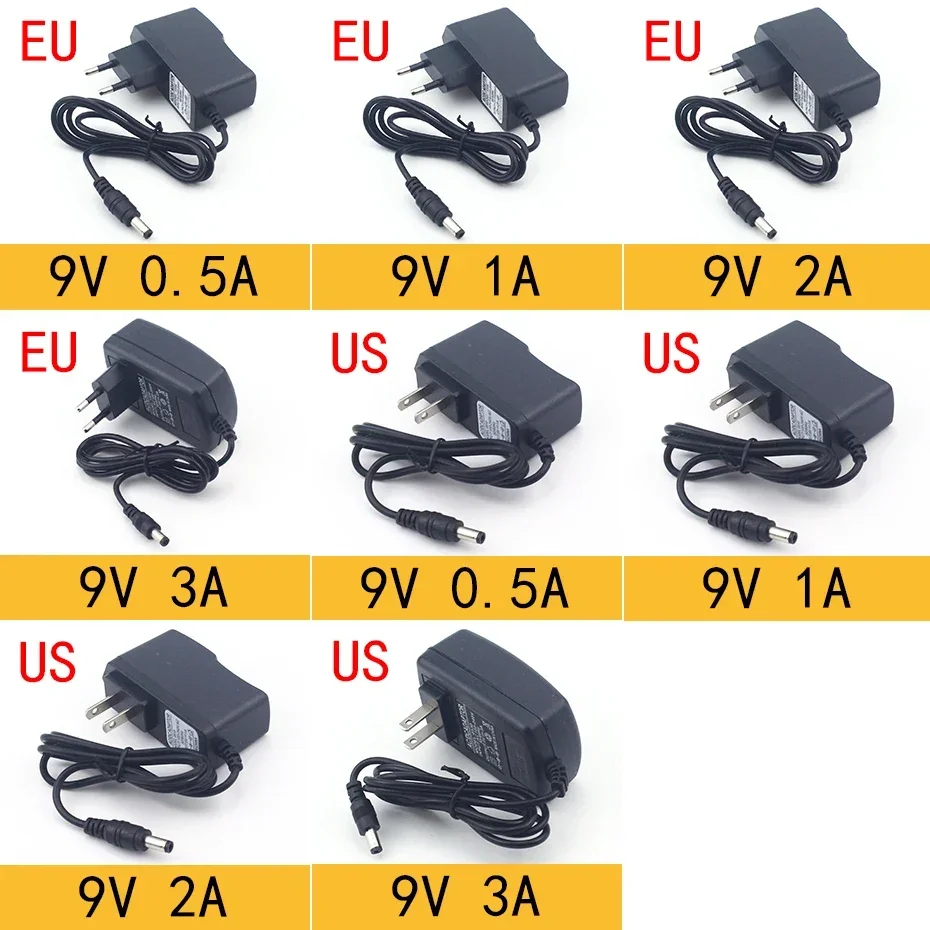 AC 110-240V DC 3V 5V 6V 9V 12V 15V 24V 0.5A 1A 2A 3A 5A 6A 8A Universal Power Adapter Supply Charger adapter Eu Us for LED light - Image 3