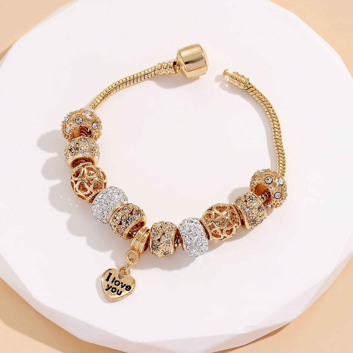 1 Women's Fashion Panjiadorado Element Love Bracelet, Suitable for Dating, Travel Banquets, Parties, Festivals, Fashion Gifts - Image 7