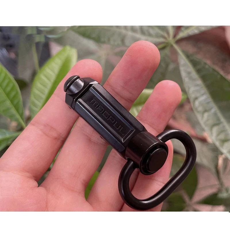 Hot 1PC Metal Strap Buckle QD Sling Swivel 20mm Picatinny Rail Mount Base Quick Detach Rail Mount For Mlok Rail Gun Accessories - Image 6