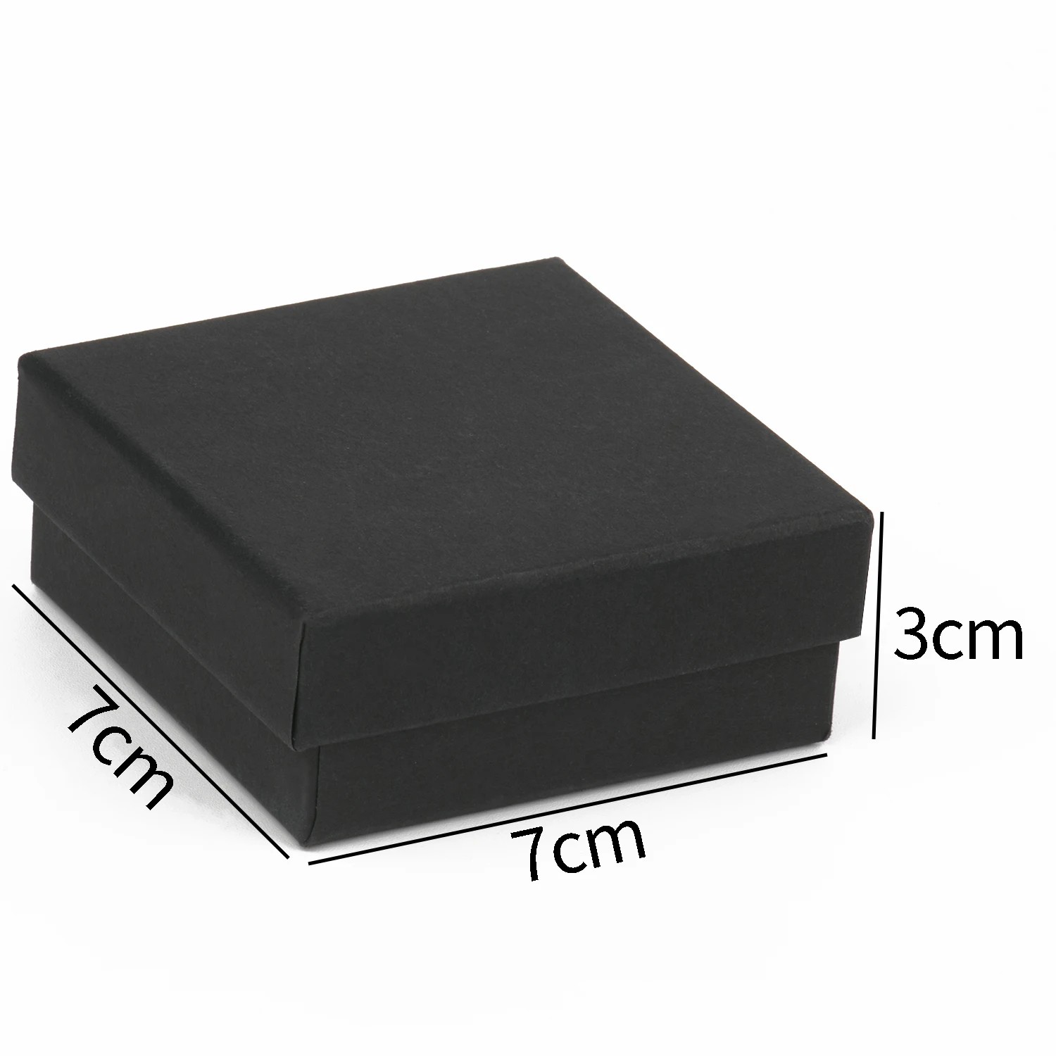 1PCS Black Square Jewelry Display Gifts Box Organizer Engagement for Ring Earring Brooch Necklace Bracelet Packaging Boxes - Image 11