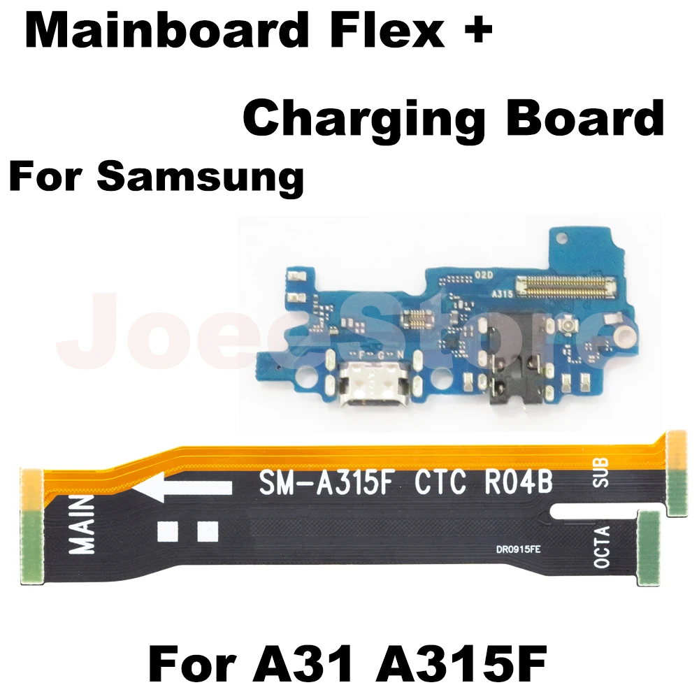 Fast Charger Main Charging Port Board For Samsung A51 A71 A70 A50 A31 A30 A20 A10 A50S Motherboard Connect USB Dock Flex Cable - Image 6