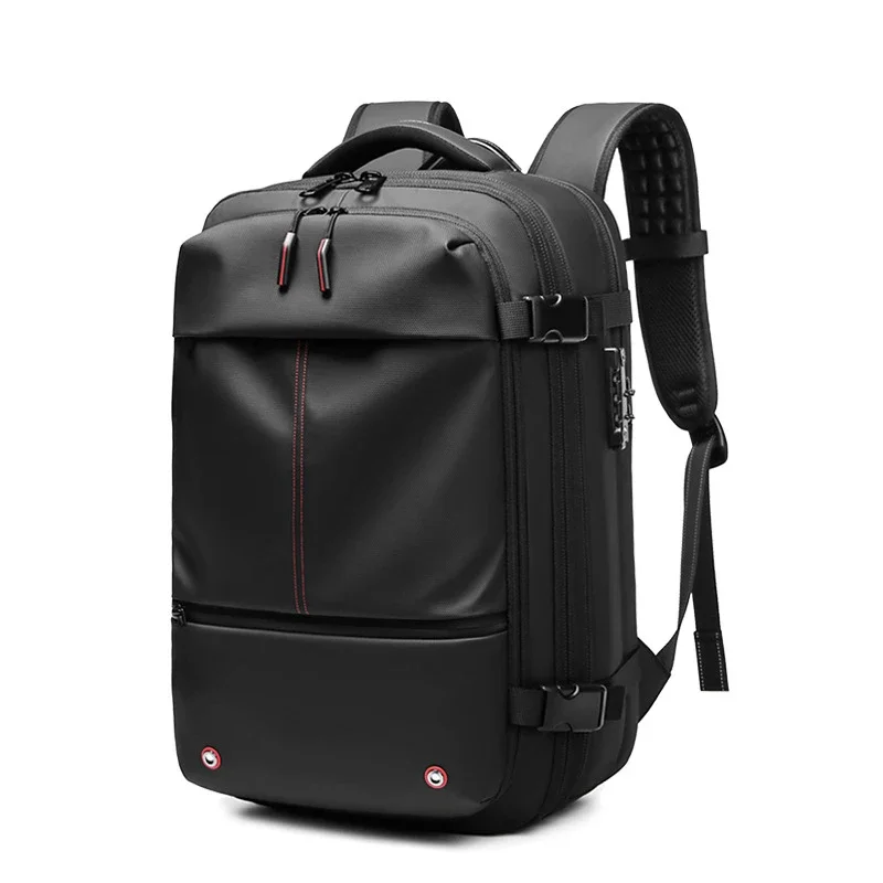 Travel Men 17 inch Laptop Backpack vacuum compression Backpack Business Large Capacity school Backpack expand outdoor backpack - Image 4