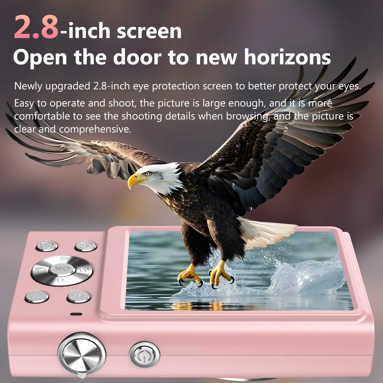 4K Digital Camera Autofocus Vlogging Camera HD 48MP with 2.8" Large Screen Camcorder Camera for Photography for Kid Adult - Image 4