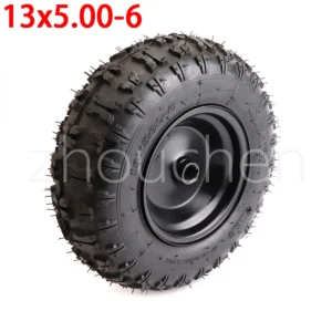 Motorcycle Accessories 13X5.00-6 inch wheel snow plow wheel butterfly flower tires 13 * 5.00-6 inch beach wheel
