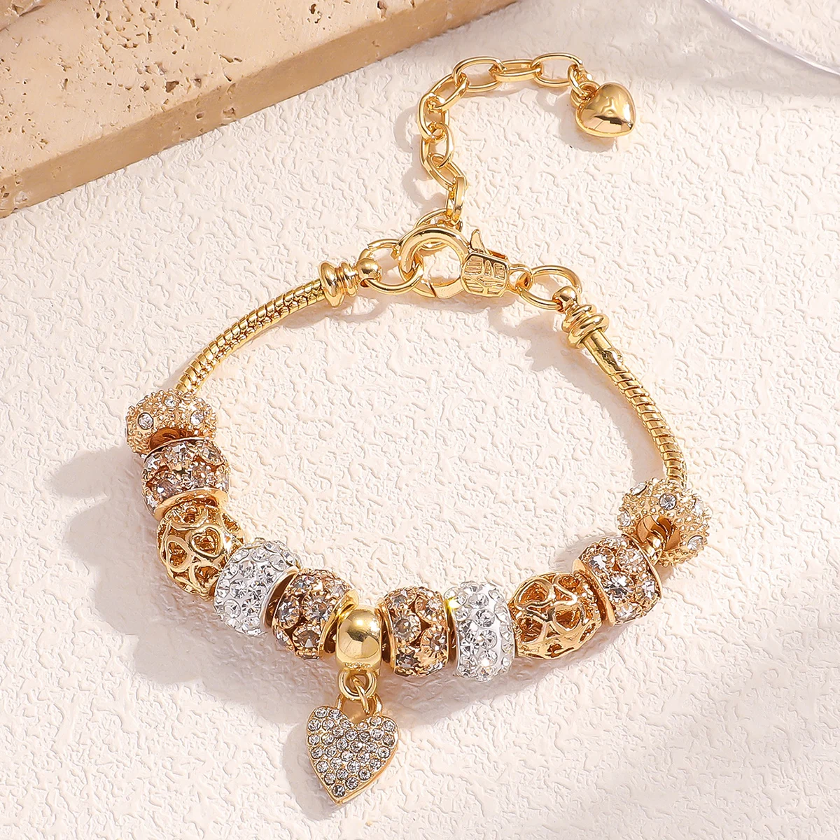 1 Women's Fashion Panjiadorado Element Love Bracelet, Suitable for Dating, Travel Banquets, Parties, Festivals, Fashion Gifts - Image 2