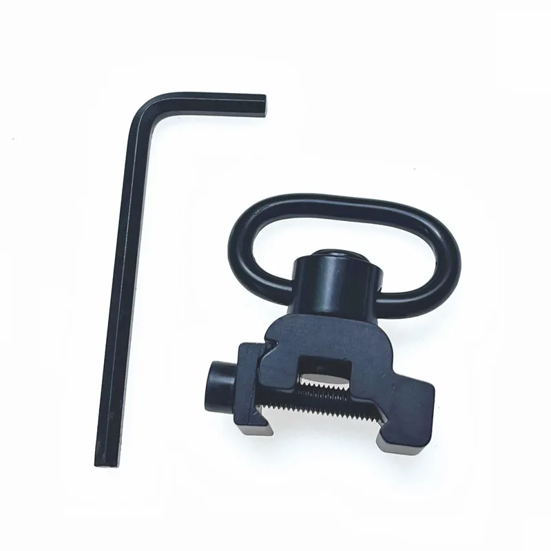Hot 1PC Metal Strap Buckle QD Sling Swivel 20mm Picatinny Rail Mount Base Quick Detach Rail Mount For Mlok Rail Gun Accessories - Image 11