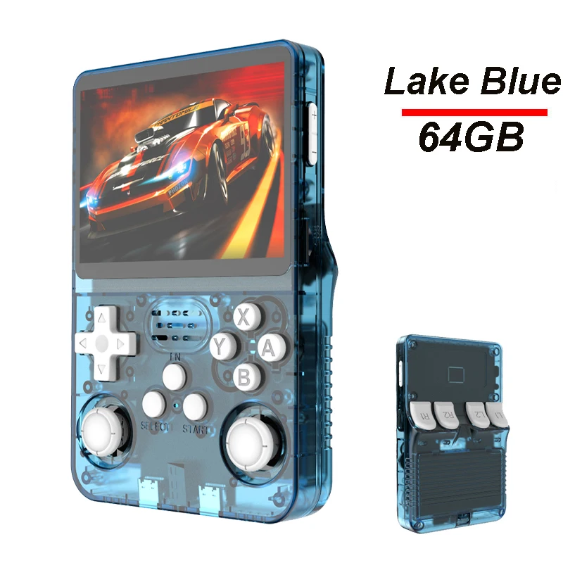 R36S Retro Handheld Video Game Console ARKOS System 3.5 Inch IPS Screen Classic Portable Pocket Video Player 128G Games Boy Gift - Image 15