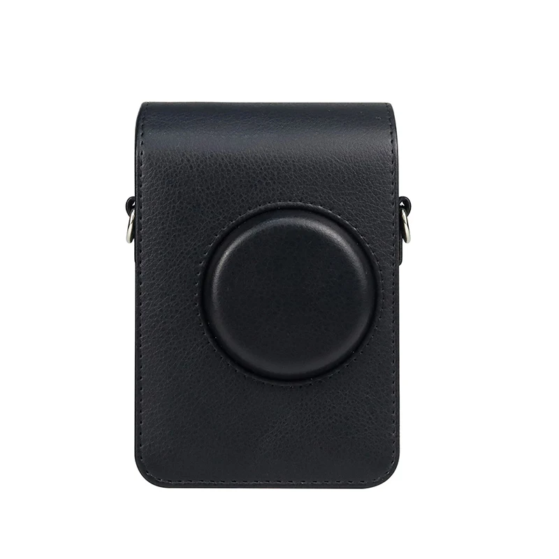 Camera Bag For Fujifilm Instax Mini EVO Instant Film Camera Case PU Leather Soft Silicone Cover Bag with Shoulder Strap - Image 9