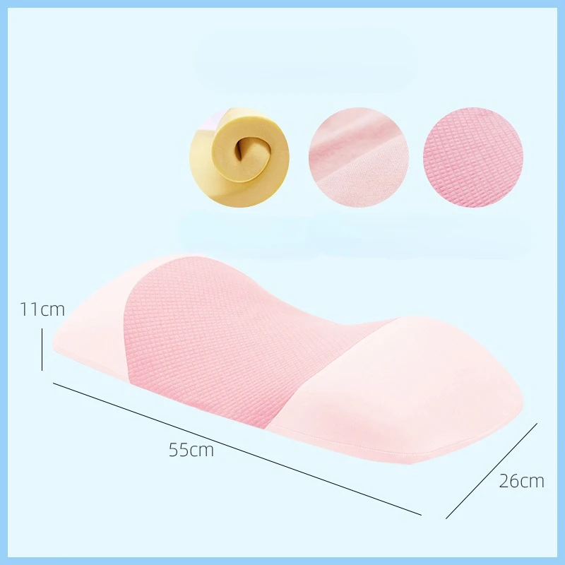 Lumbar Support Pillow for Sleeping Memory Foam Back Lumbar Support Cushion Back Support Bed Pillow Waist Support Back Sleepers - Image 7