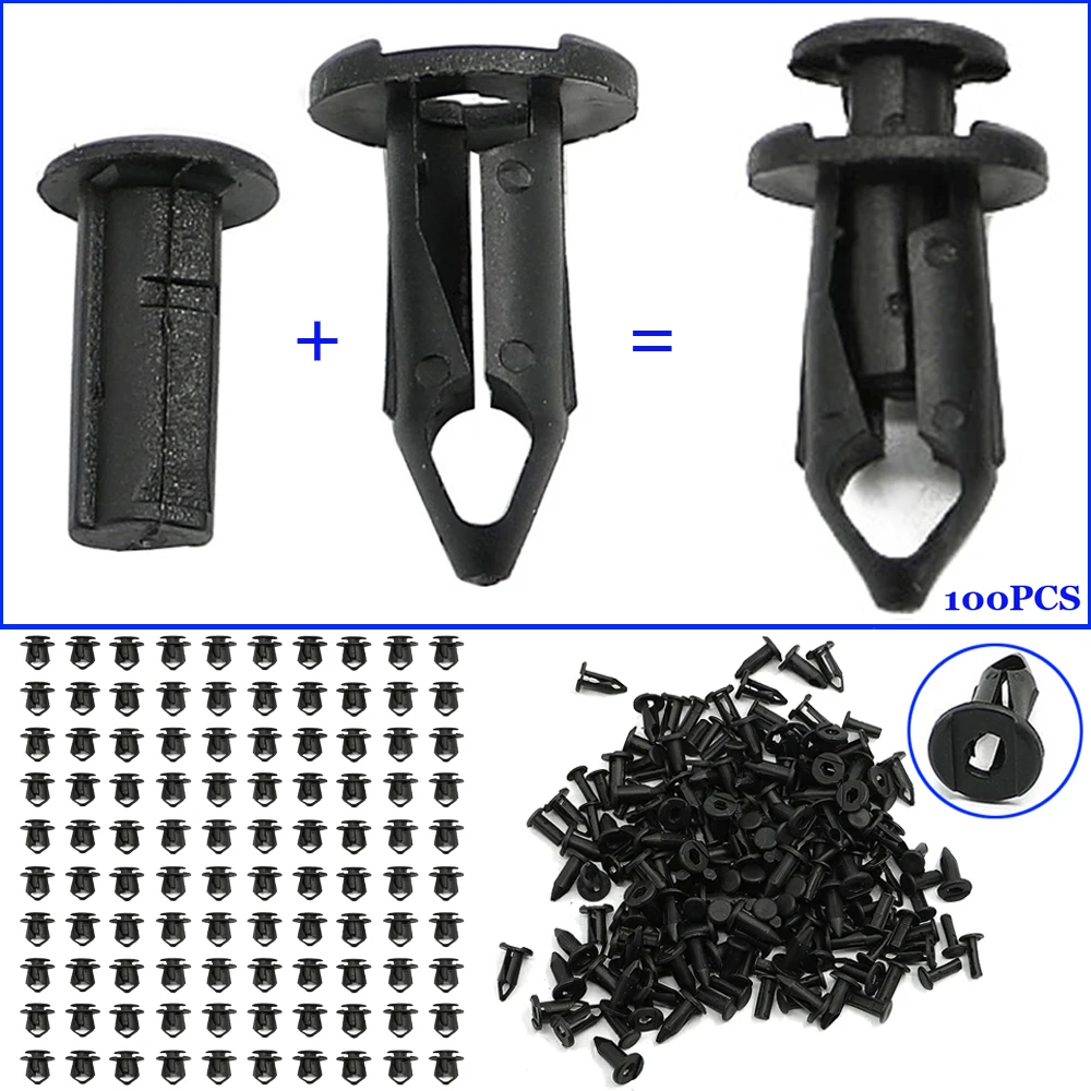100Pcs Rivets 21075686 car rivets 11561878 For ATV UTV For Can Am Maverick/ Outlander accessories for repairing Tool set 20mm - Image 4