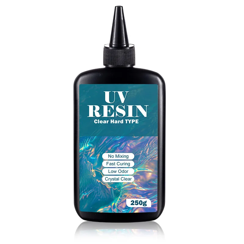 UV Resin Kit with Light Upgraded Hard Type Crystal Clear Ultraviolet Curing UV Resin for Craft DIY Jewelry Making Molds Casting - Image 11