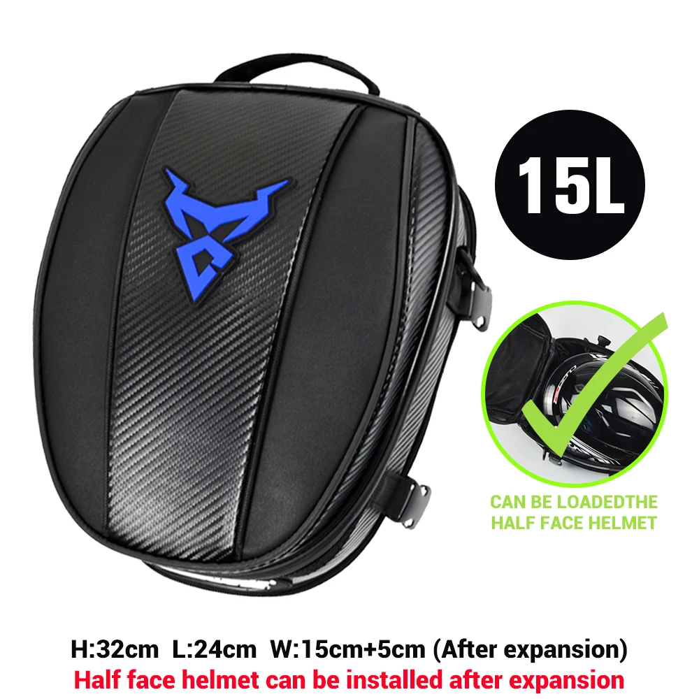 Motocentric Waterproof Motorcycle Tail Bag Multifunction Motorcycle Rear Seat Bag High Capacity Motorcycle Bag Rider Backpack - Image 14