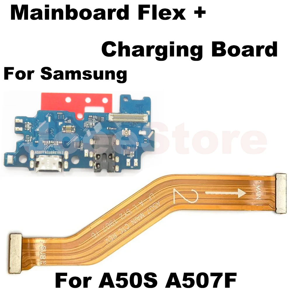 Fast Charger Main Charging Port Board For Samsung A51 A71 A70 A50 A31 A30 A20 A10 A50S Motherboard Connect USB Dock Flex Cable - Image 12
