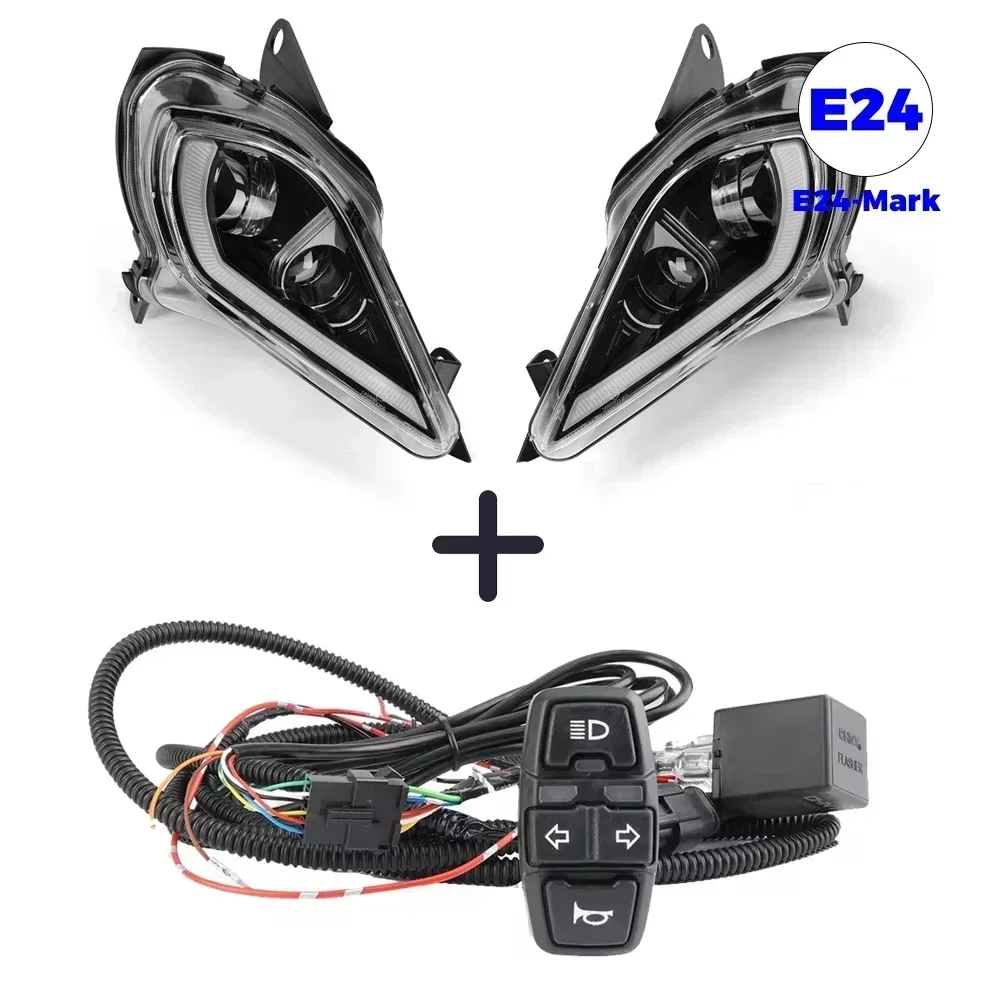 KEMIMOTO DRL Turn Signal Light for Yamaha Raptor 700 700R YFZ450 YFZ450R YFZ450X Wolverine 450 350 250 2006-2026 LED Headlight - Image 9