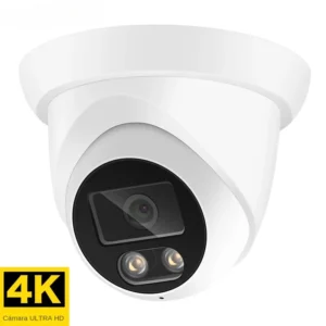 New 4K 8MP IP Camera Audio Outdoor AHD H.265 Onvif Wide Angle 2.8mm AI Color Night Vision Home CCTV Video Surveillance Security