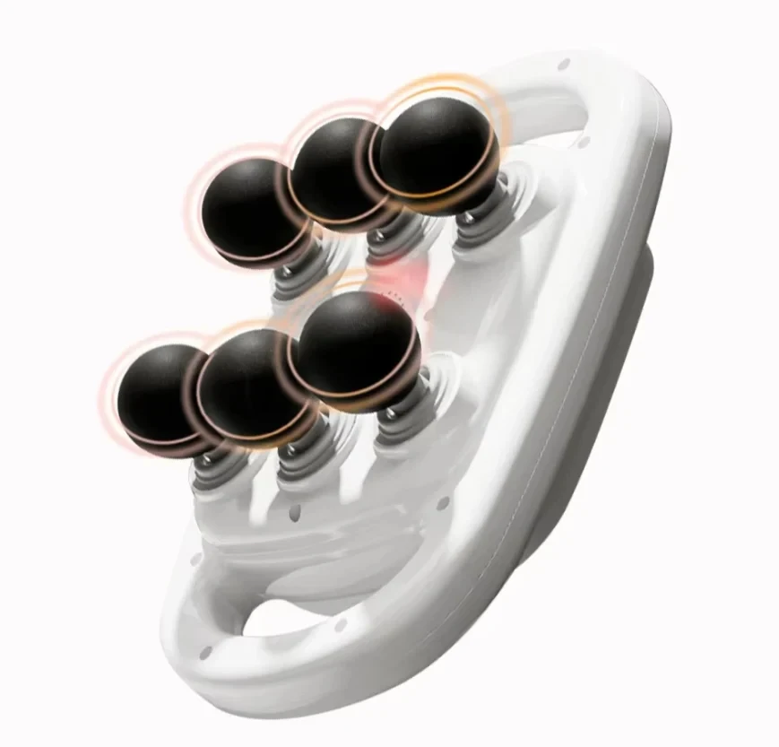 6 Head Massage Gun for Muscle Relief Deep Tissue Percussion for Neck Cervical Spine Full Body - Image 8