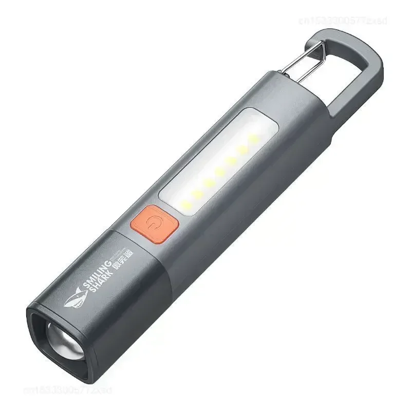Mijia Outdoor Flashlight Portable Strong Light Variable Focus with Floodlight Side Lights Long Range Rechargeable Flashlight - Image 7