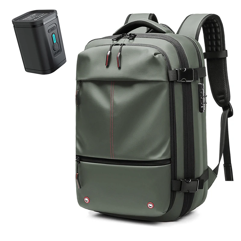 Travel Men 17 inch Laptop Backpack vacuum compression Backpack Business Large Capacity school Backpack expand outdoor backpack - Image 10
