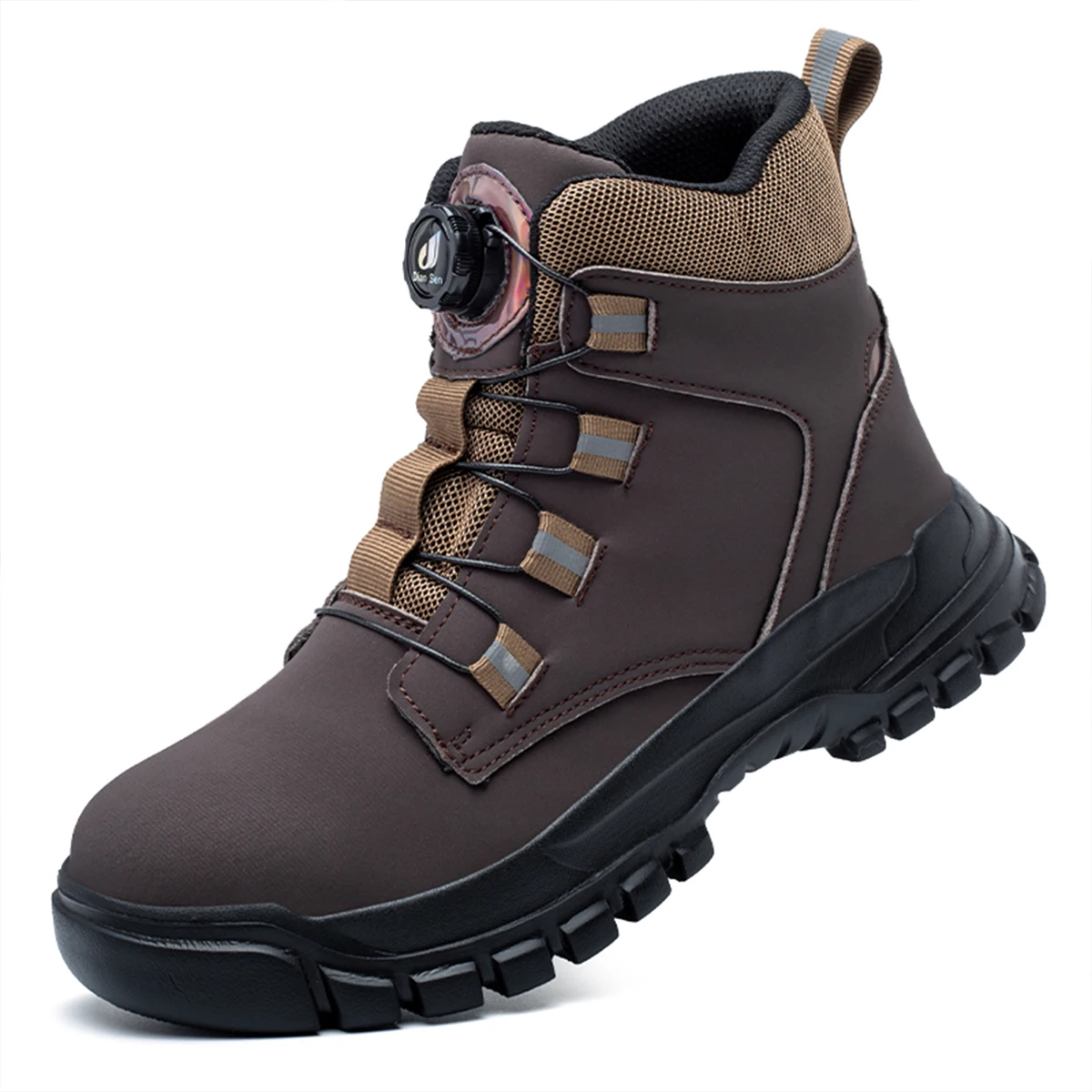 Waterproof Safety Boots Men Indestructible Steel Toe Work Boots Anti-smash Stab-resistant Safety Shoes Biker Botas Para Hombre - Image 8