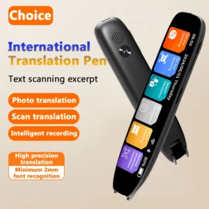 Smart Voice Translator 142 Languages WIFI Scan Translation Pen Ai OID PEN Scanning Translation Pen For Business Travel Abroad