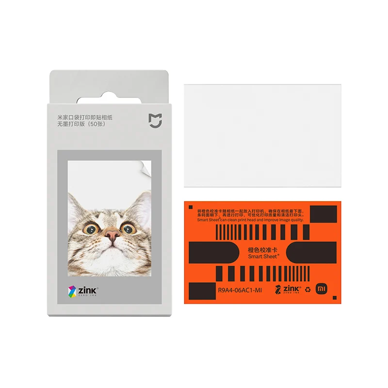 Xiaomi ZINK Pocket Photo Paper 3Inch Self-Adhesive Instant Print No Ink Needed for Mi Pocket Printer 1S 50 sheets 1 pack - Image 3