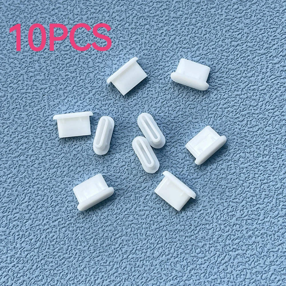 10/30/50PCS Type-C Silicone Dust Plugs Phone USB Charging Port Protector Cover Type C Anti-dust Cap for Samsung Xiaomi Huawei - Image 8