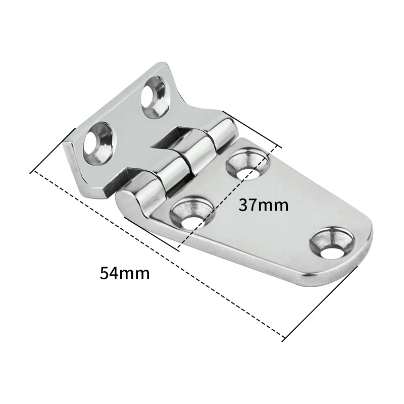 316 Stainless Steel Casting Hinge Flat Hinge Cabinet Doors For Windows 4 / 6 Holes Cast Strap Deck Hinge for Boat Hardware - Image 23