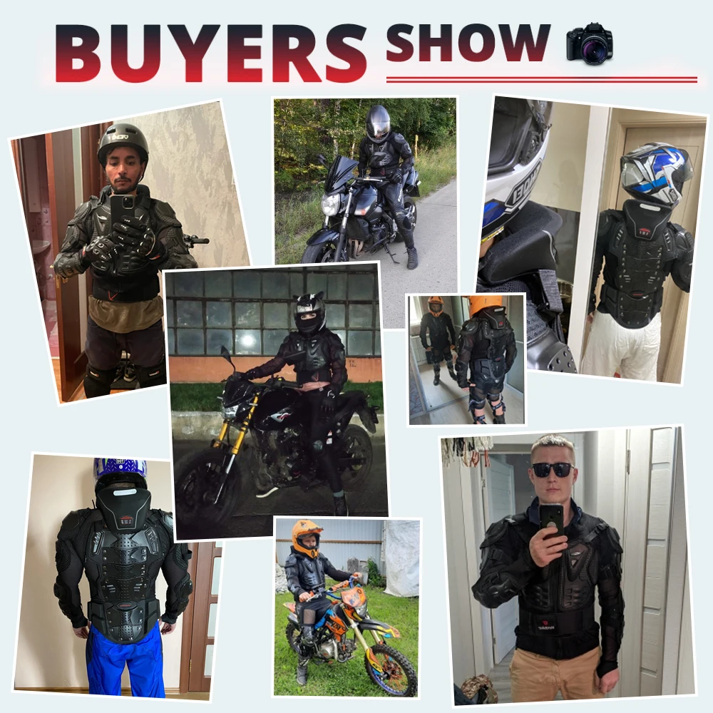 5XL Motorcycle Jackets Men's Full Body Armor Protection Jackets Motocross Enduro Racing Moto Protective Equipment Clothes - Image 2
