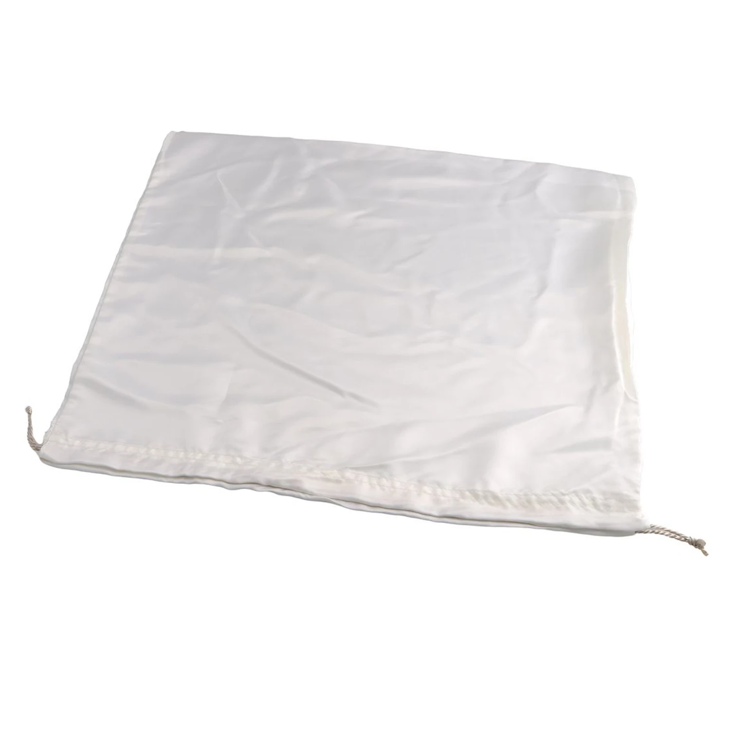 Large Silk Satin Drawstring Care Bag Custom Wigs Storage Dust Proof Packaging Pouch Black Reusable Sack Handbag Shoes Travel Bag - Image 11