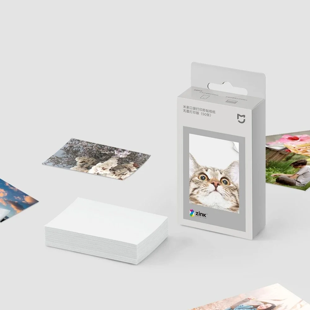 Xiaomi ZINK Pocket Photo Papers 3Inch Self-Adhesive Instant Print No Ink Needed for Mi Pocket Printer 1S 50 sheets 1 pack - Image 4