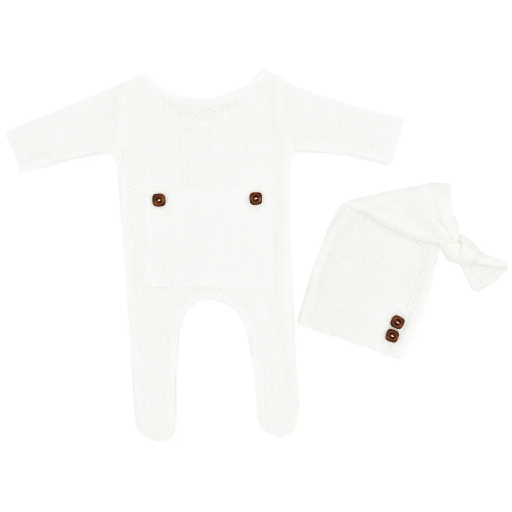 Newborn Photography Props Baby Romper Bodysuits Outfit Photography Studio Shoot Newborn Photo Outfits - Image 12