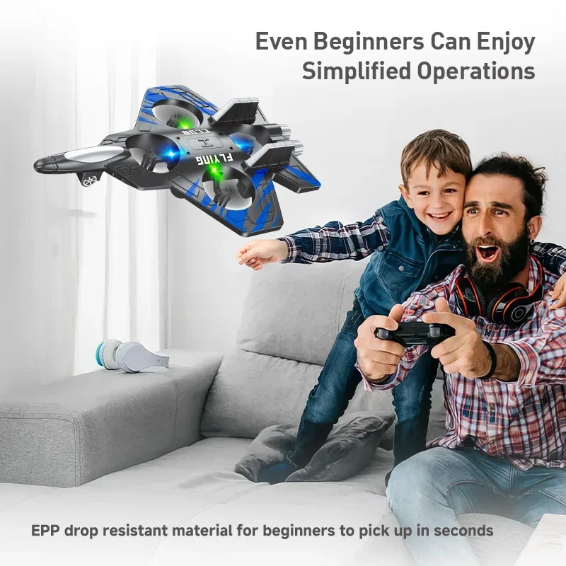 RC Aircraft EPP Foam Stunt Glider Electric Fighter Remote Control Airplane Fall Resistant Plane Toys for Boys Kids CZ01 CZ63 - Image 6