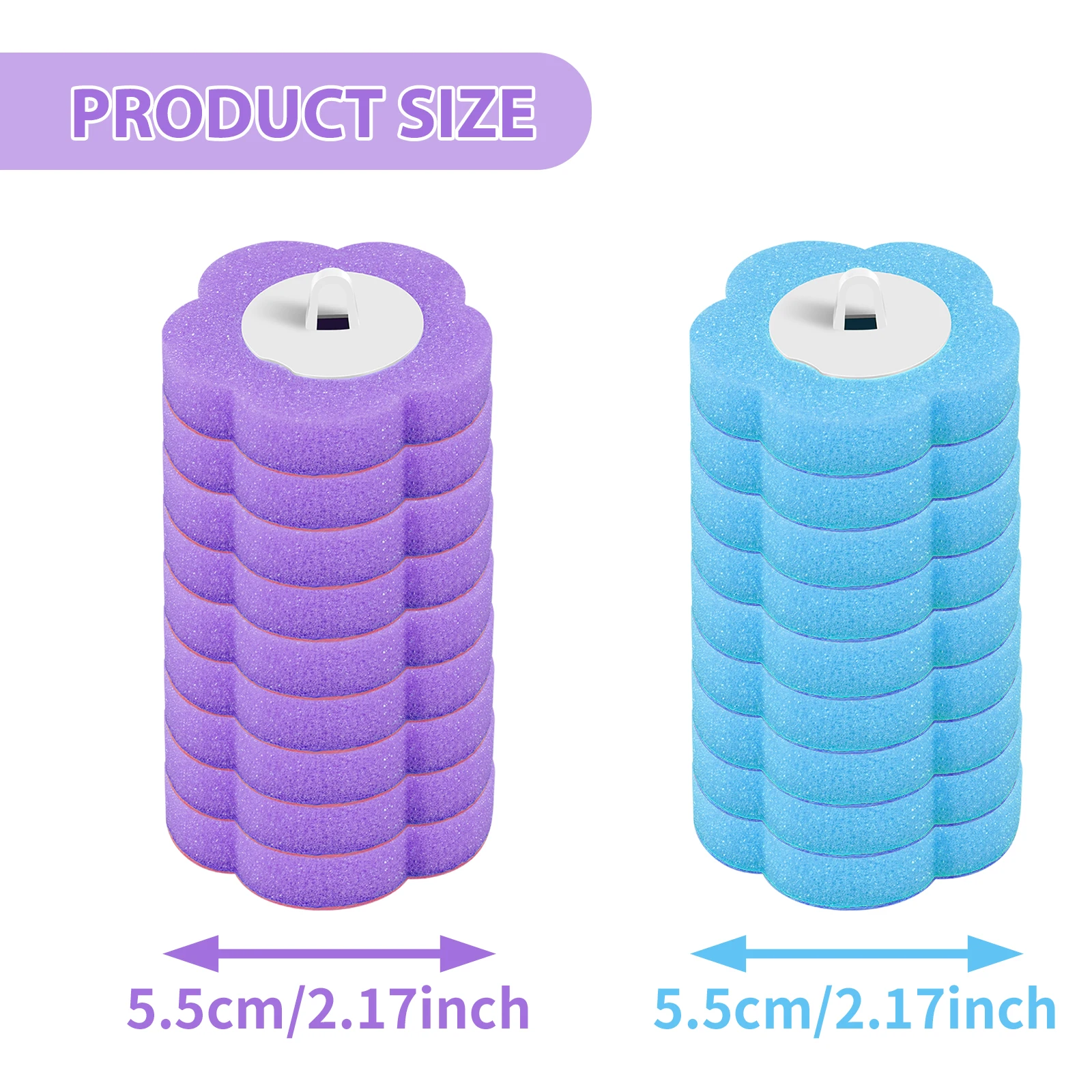 18/36Pcs Disposable Toilet Brush Wall Mounted Toilet Brush with Replacement Head Cleaning Set Home Bathroom WC Accessories - Image 18