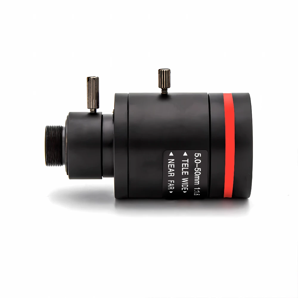 WGWK HD 5MP Varifocal M12 Mount Lens 5-50mm 1/2.7" IR Filter Manual Focus And Zoom For CCTV Security Camera Long Distance View - Image 5
