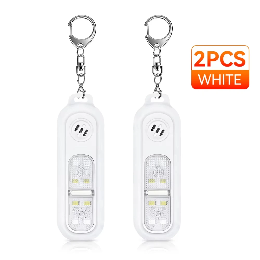 Hollarm Self Defense Personal Alarm for Women, Children, Elderly 130dB Siren Loud Rechargeable Keychain Alarm with LED Light - Image 9