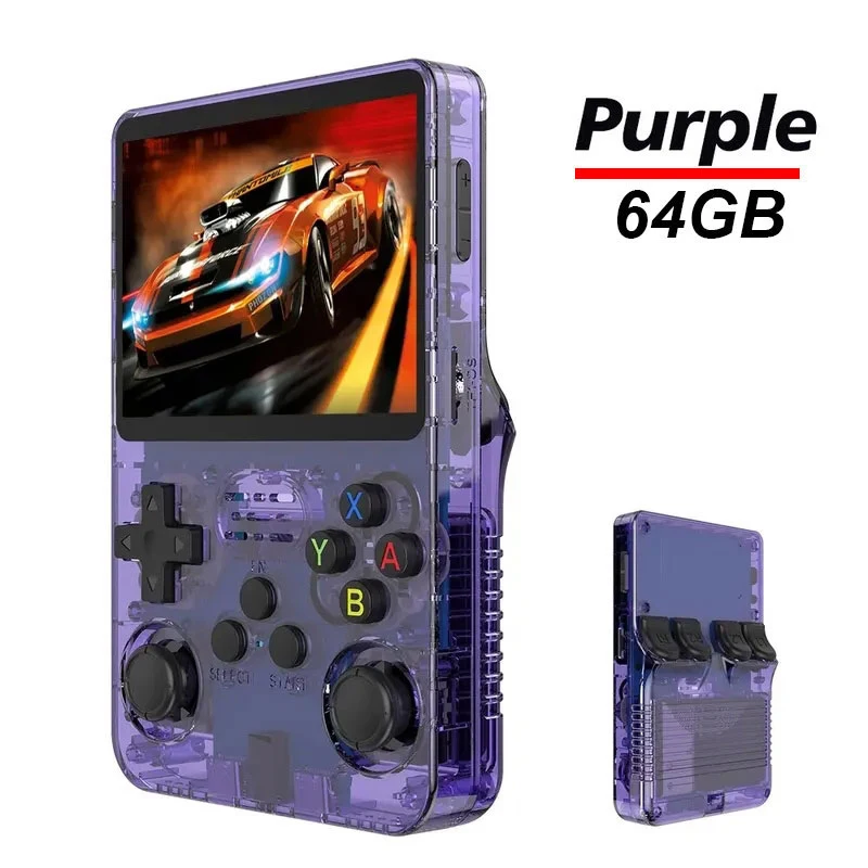 R36S Retro Handheld Video Game Console ARKOS System 3.5 Inch IPS Screen Classic Portable Pocket Video Player 128G Games Boy Gift - Image 17