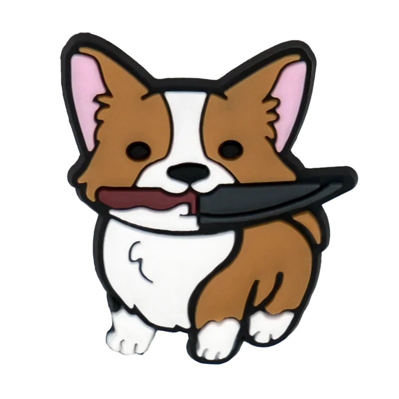 1/10pcs Penguin Frog Shoe Decoration Accessories Cute Duck Cat Dog Shoe Charms Pin Clog Garden Sandals for Kids Gift - Image 9
