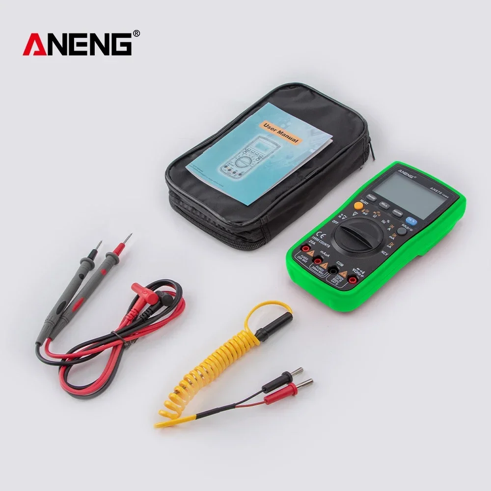 ANENG AN870 Smart Multimeter Digital Profesional 19999 Counts AC Voltage Tester Current NCV Capacitance Resistance Ohm Test Tool - Image 8