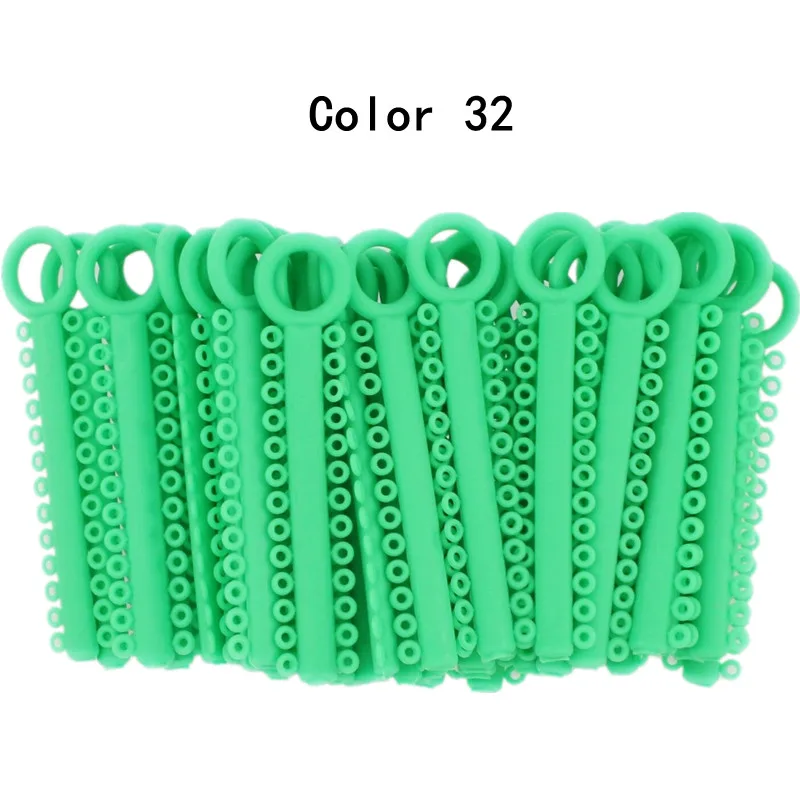 20Sticks=520PCS Dental Orthodontic Elastic Ligature Ties Rubber Bands for Teeth Braces Dentistry Elastomeric Ring Leagues Lab - Image 11