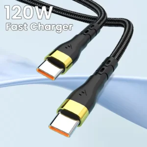 120W USB C TO Type C Data Cord Super Fast Charging Cable For Samsung iPhone 16 15 14 Pro Max Xiaomi Oneplus Poco USB Data Cable
