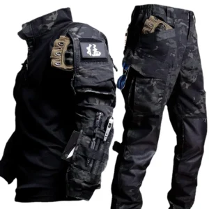 Tactical Suit Men Airsoft Hunting Clothes Paintball Military Uniform Assault Hiking Shirts Special Forces Sets Outdoor Pants