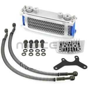 Universal Engine Oil Cooler Radiator Kit for Motorcycles and ATVs - Compatible with 50CC to 140CC Models Including Monkey, DAX,