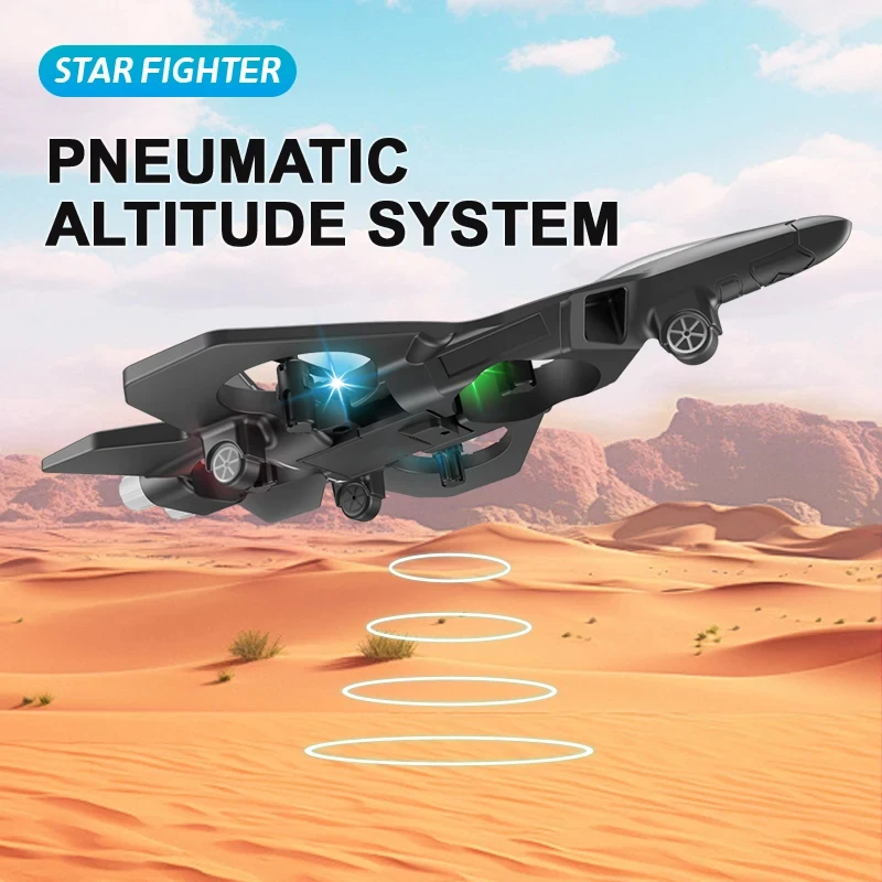 2.4G remote control fighter electric foam glider stunt tumbling UAV hovering helicopter with LED colorful lights aircraft model - Image 2