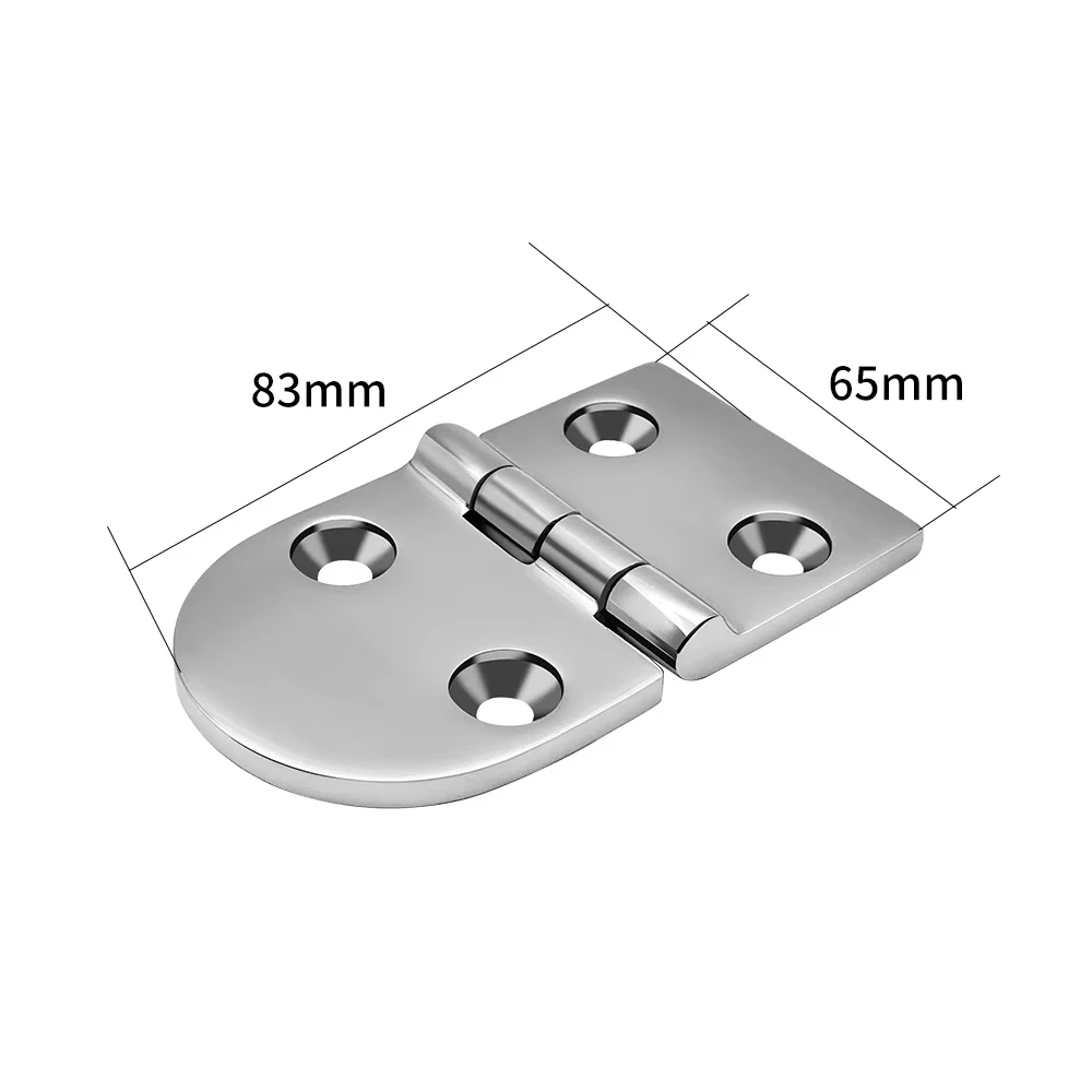 316 Stainless Steel Casting Hinge Flat Hinge Cabinet Doors For Windows 4 / 6 Holes Cast Strap Deck Hinge for Boat Hardware - Image 16