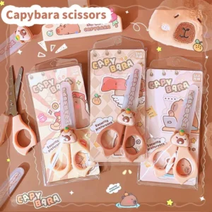 Cute Mini Capybara Craft Scissors School Stationery DIY Children's Craft Tools Pretty Useful Back to School Supplies