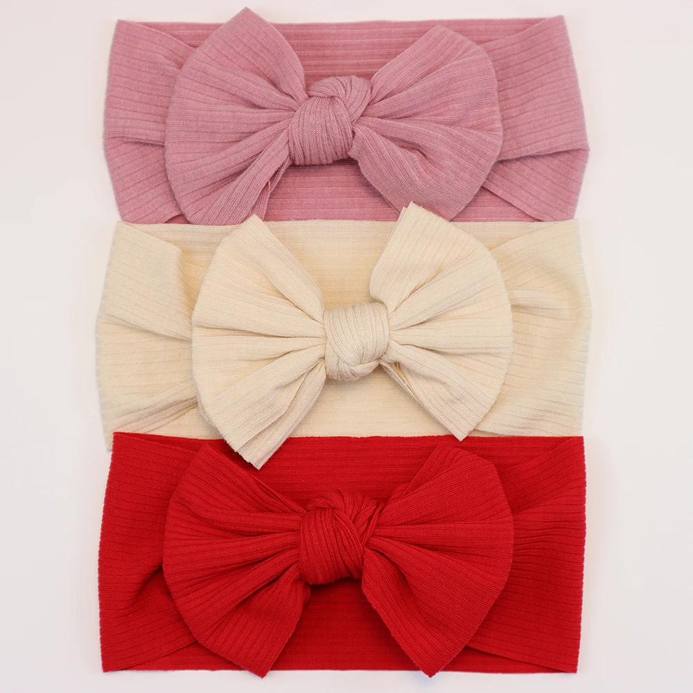 3Pcs/Set Baby Girl Headbands Lot Bows Baby Headband Newborn Gift Elastic Hair Bands Children Turban Kids Infant Hair Accessories - Image 14